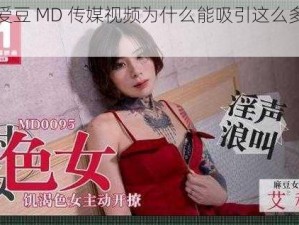 国产爱豆 MD 传媒视频为什么能吸引这么多粉丝？