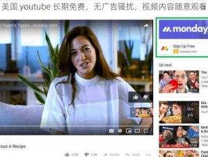 美国 youtube 长期免费，无广告骚扰，视频内容随意观看