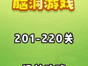 最强脑洞游戏第20关攻略：探索武器伤害最小化之秘密，揭秘打架神器