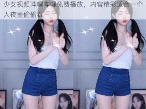 少女视频哔哩哔哩免费播放，内容精彩适合一个人夜里偷偷看