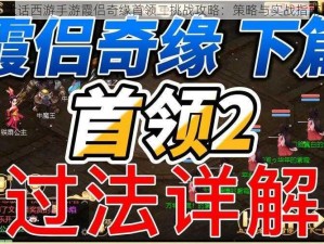 大话西游手游霞侣奇缘首领二挑战攻略：策略与实战指南