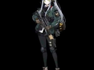 少女前线中的人形 HK417 正式入伍，成为中国人民解放军一员