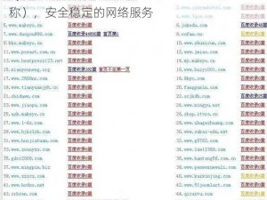by 请牢记以下域名防止失联，XXXXXX（产品名称），安全稳定的网络服务