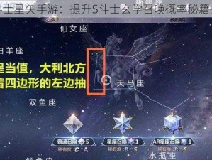 圣斗士星矢手游：提升S斗士玄学召唤概率秘籍揭秘