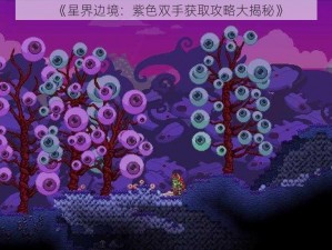 《星界边境：紫色双手获取攻略大揭秘》