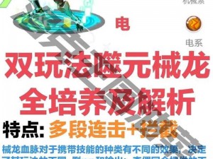 洛克王国噬元机械龙BOSS攻略全解析：实战技巧与装备搭配指南