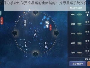 关于天涯明月刀手游如何更改星运的全新指南：探寻星运系统深度解析与调整之道