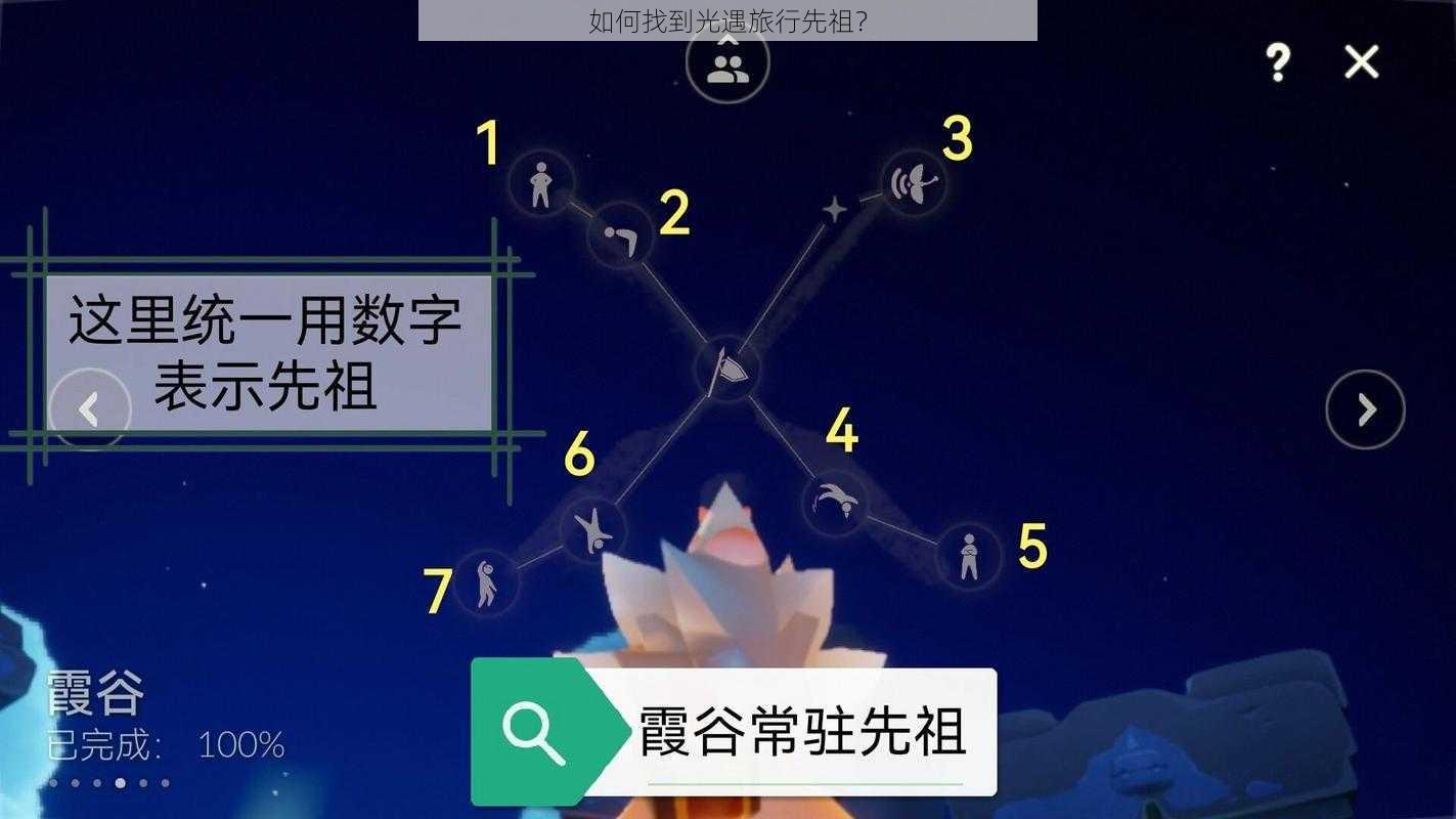 如何找到光遇旅行先祖？