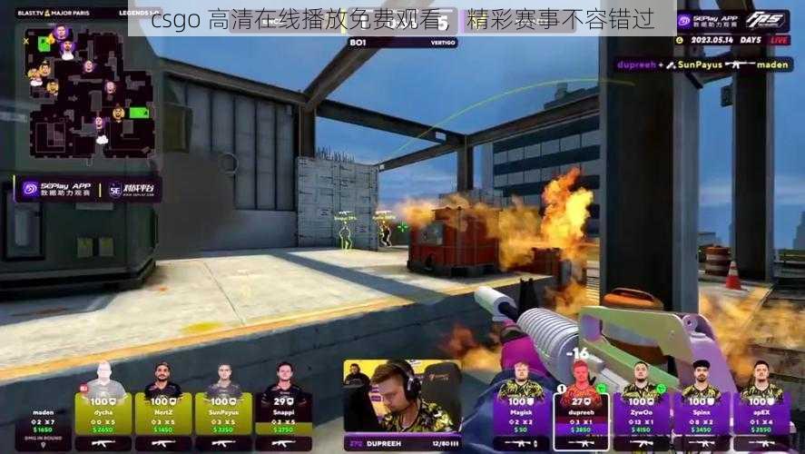 csgo 高清在线播放免费观看，精彩赛事不容错过