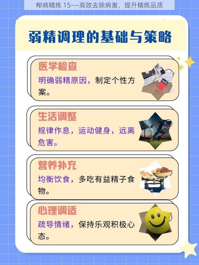 榨病精炼 15——高效去除病害，提升精炼品质