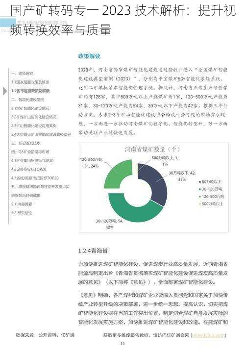 国产矿转码专一 2023 技术解析：提升视频转换效率与质量