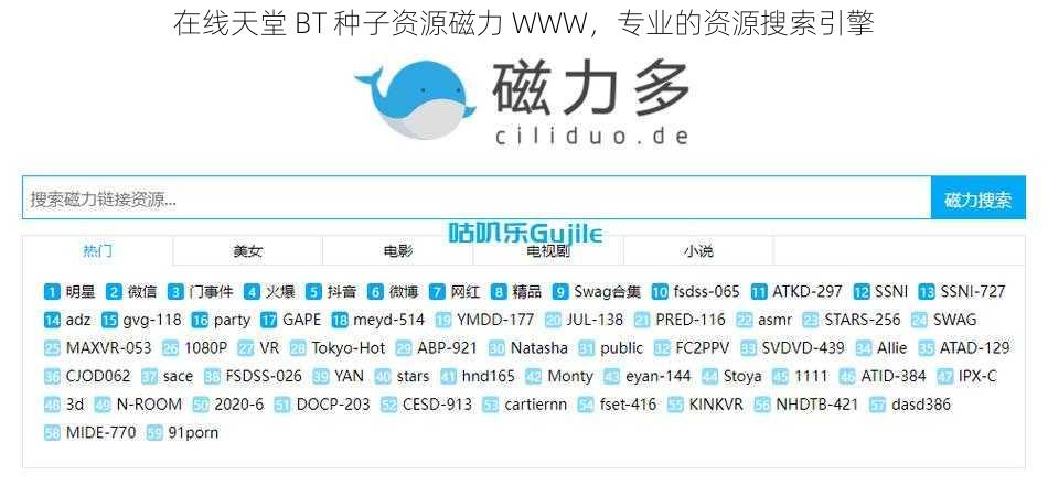 在线天堂 BT 种子资源磁力 WWW，专业的资源搜索引擎