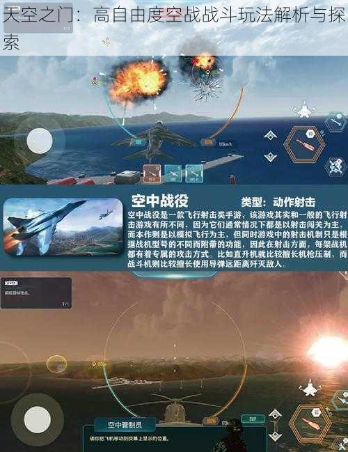 天空之门：高自由度空战战斗玩法解析与探索