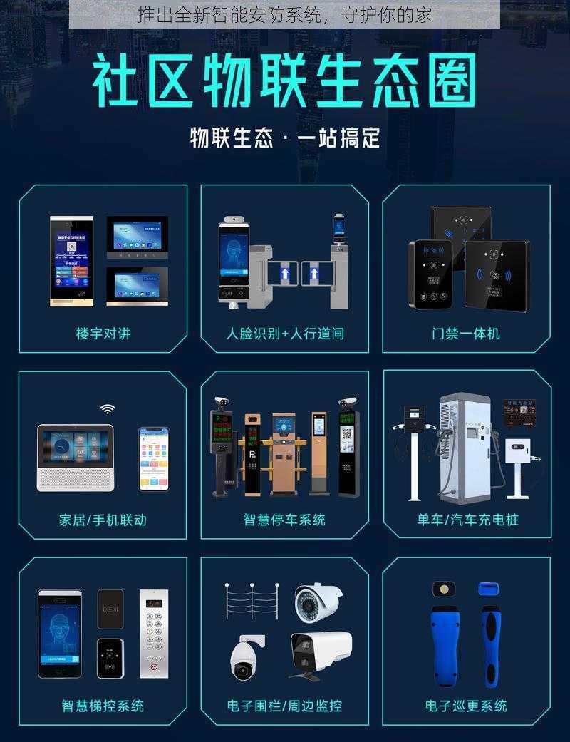推出全新智能安防系统，守护你的家