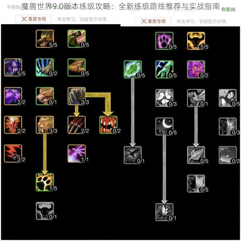 魔兽世界9.0版本练级攻略：全新练级路线推荐与实战指南