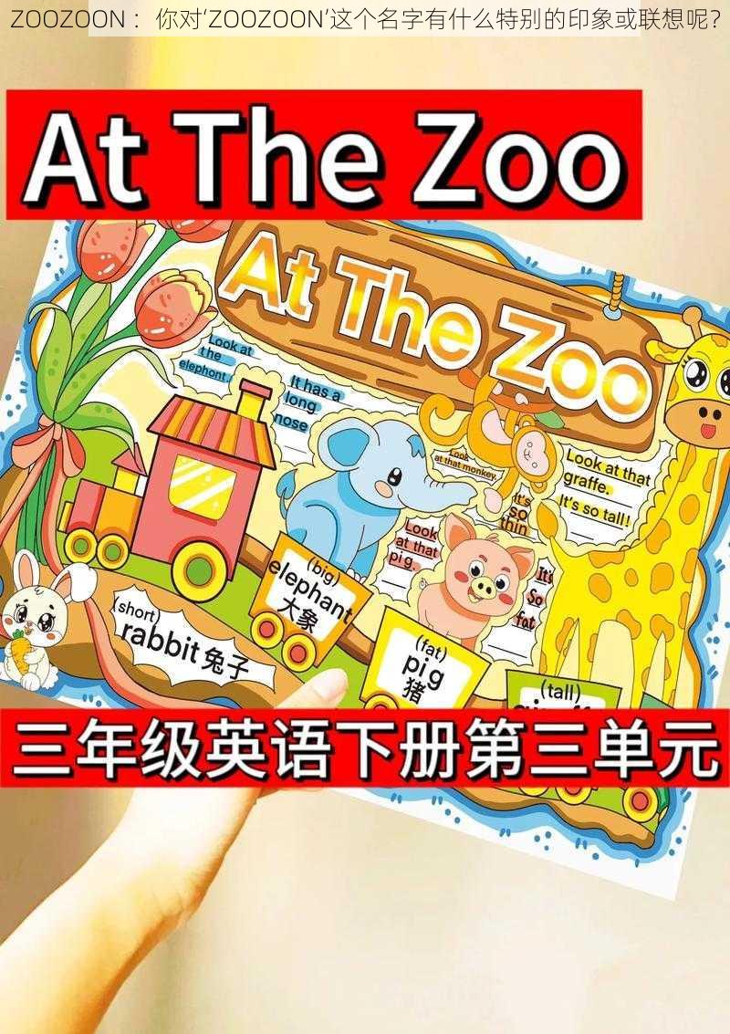 ZOOZOON ：你对‘ZOOZOON’这个名字有什么特别的印象或联想呢？