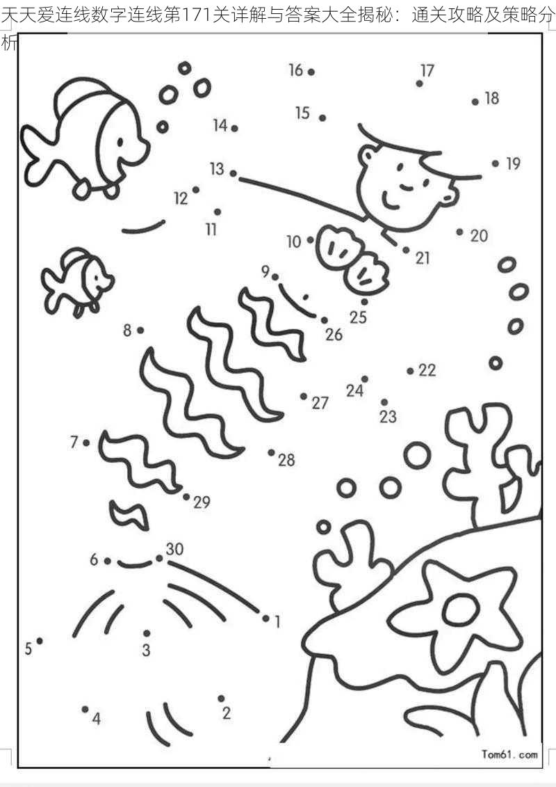 天天爱连线数字连线第171关详解与答案大全揭秘：通关攻略及策略分析