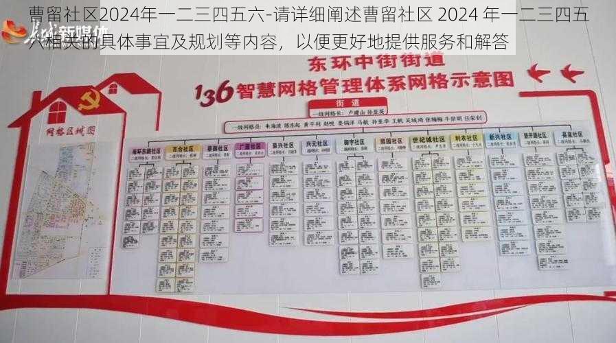 曹留社区2024年一二三四五六-请详细阐述曹留社区 2024 年一二三四五六相关的具体事宜及规划等内容，以便更好地提供服务和解答