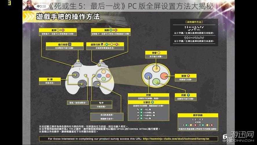 《死或生 5：最后一战》PC 版全屏设置方法大揭秘