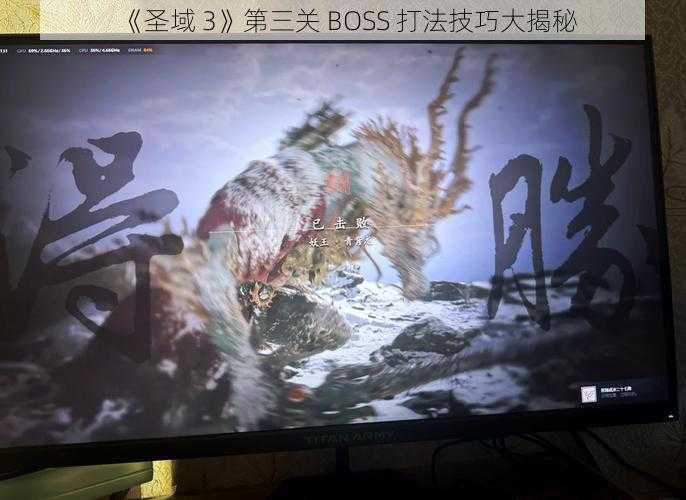 《圣域 3》第三关 BOSS 打法技巧大揭秘