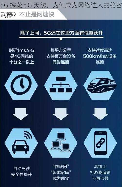 5G 探花 5G 天线，为何成为网络达人的秘密武器？