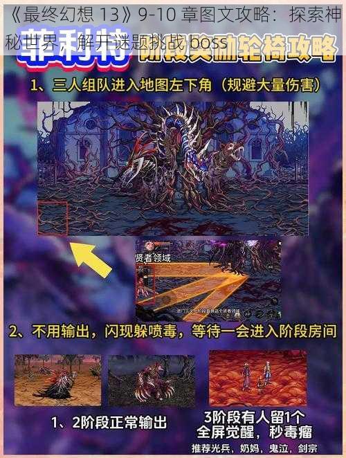 《最终幻想 13》9-10 章图文攻略：探索神秘世界，解开谜题挑战 boss