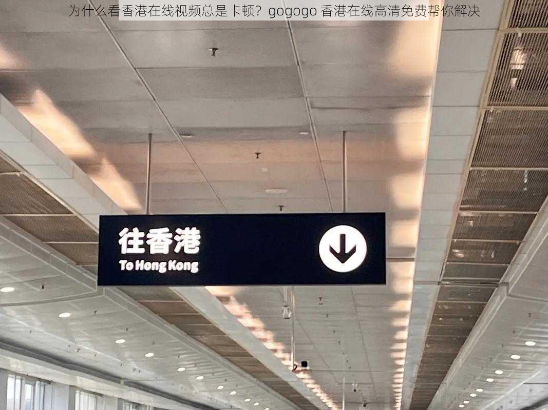 为什么看香港在线视频总是卡顿？gogogo 香港在线高清免费帮你解决