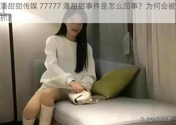 潘甜甜传媒 77777 潘甜甜事件是怎么回事？为何会被抓？