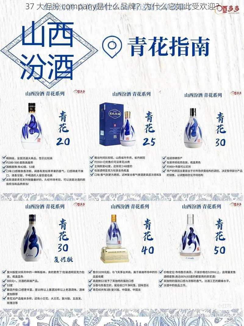 37 大但汾 company是什么品牌？为什么它如此受欢迎？