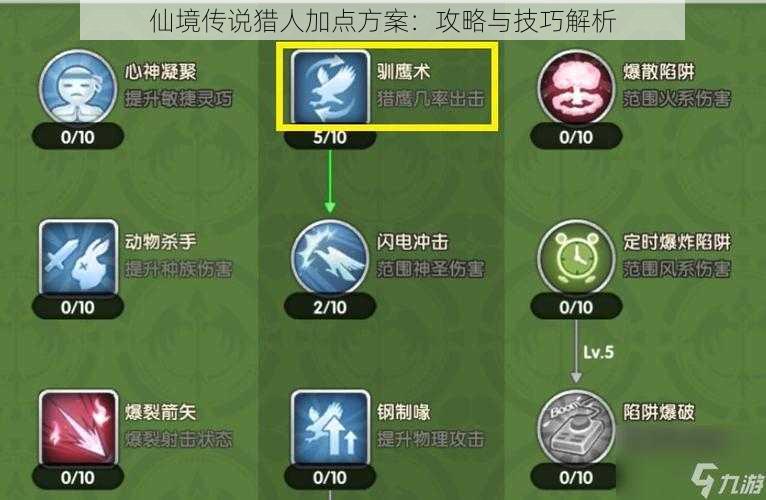 仙境传说猎人加点方案：攻略与技巧解析