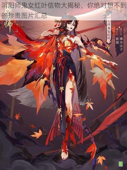 阴阳师鬼女红叶信物大揭秘，你绝对想不到的珍贵图片汇总