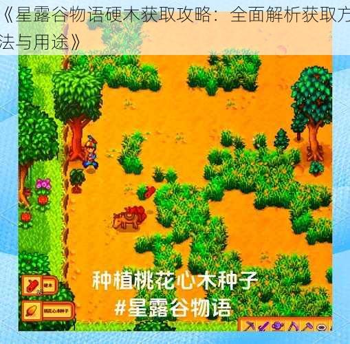 《星露谷物语硬木获取攻略：全面解析获取方法与用途》