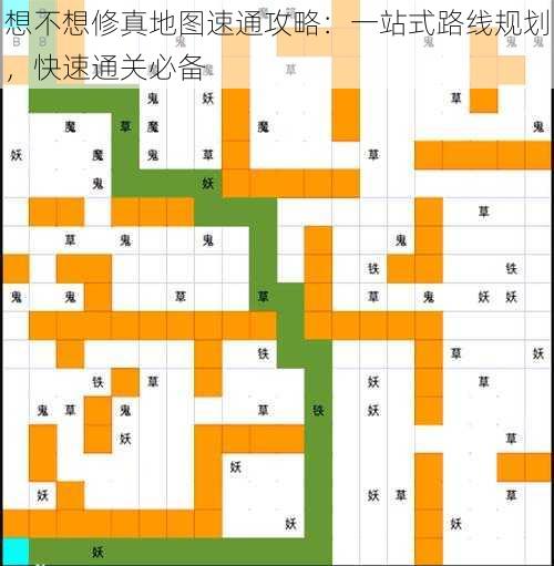 想不想修真地图速通攻略：一站式路线规划，快速通关必备