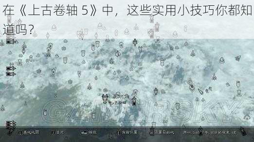 在《上古卷轴 5》中，这些实用小技巧你都知道吗？